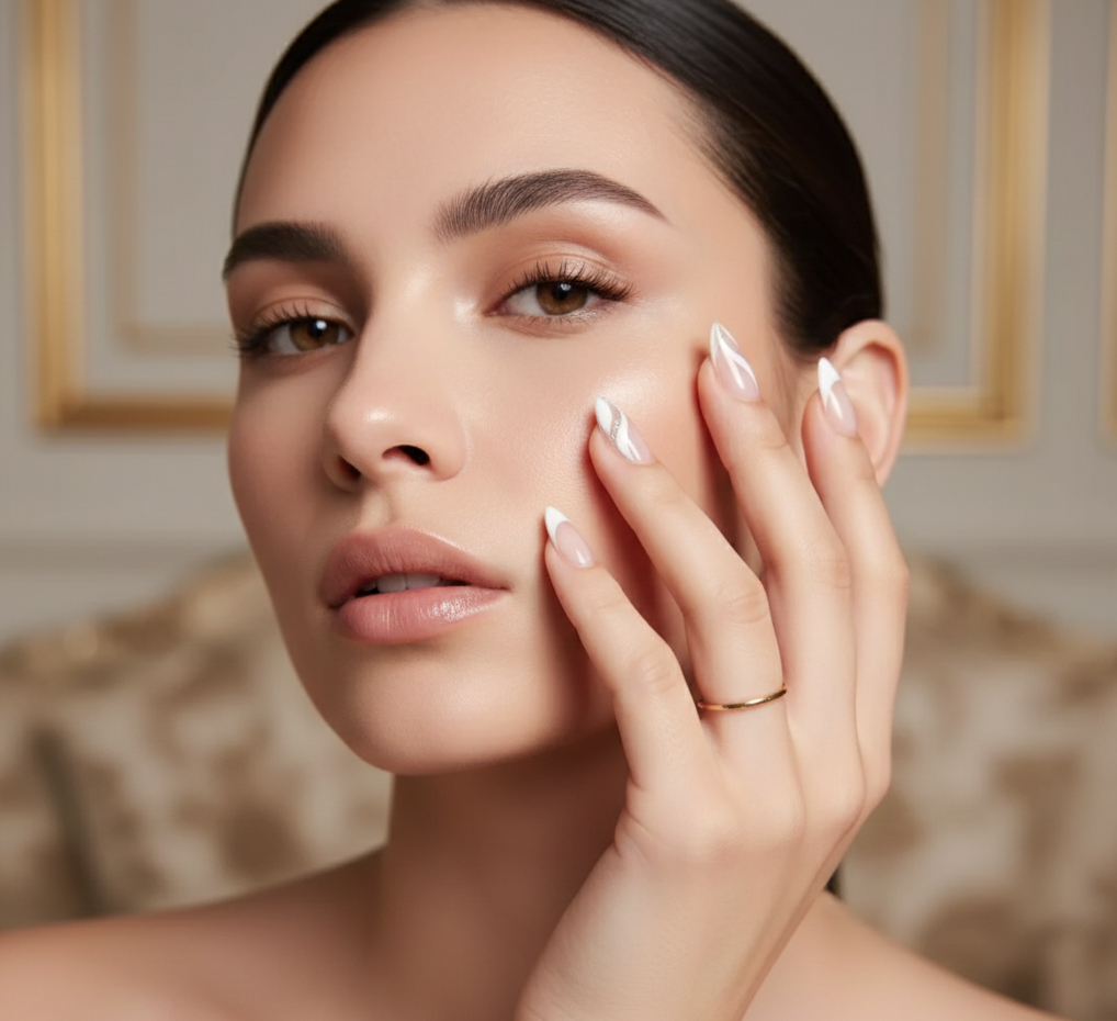 White Wave & French - Almond Long