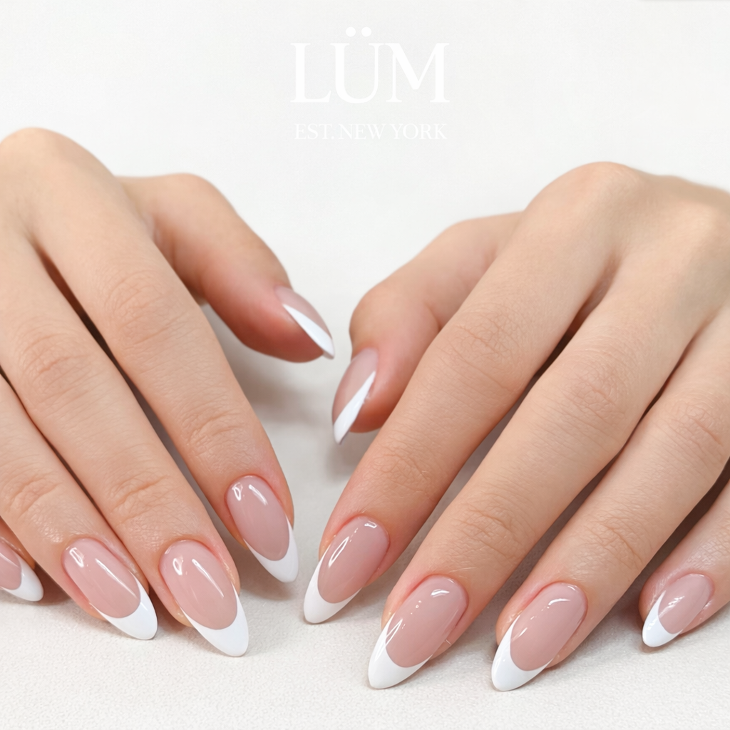 French Manucure - Almond Long