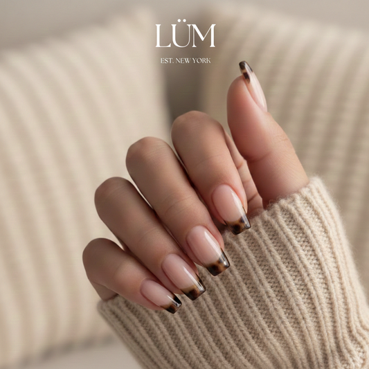 French Cheetah - Square Medium Lenght